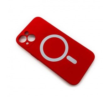 Чехол iPhone 13 Silicone MagSafe Soft Touch Красный#1774161