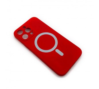 Чехол iPhone 14 Pro Silicone MagSafe Soft Touch Красный#1774204