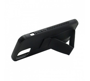 Чехол Magnetic stend силикон-пластик для Apple iPhone 12/12 Pro/6.1 черный#1776721