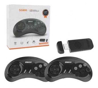 Игровая приставка SEGA SG800 HDMI 16 bit с бесроводными геймпадами (1500 игр)#2074643