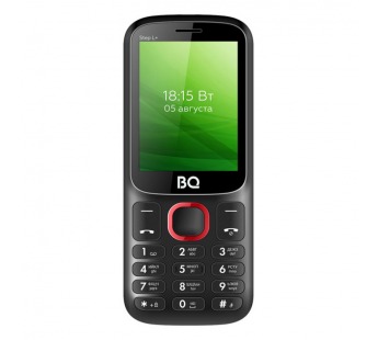 Мобильный телефон BQM-2440 Step L+ черный+красный (2,4"/800mAh)#1772135