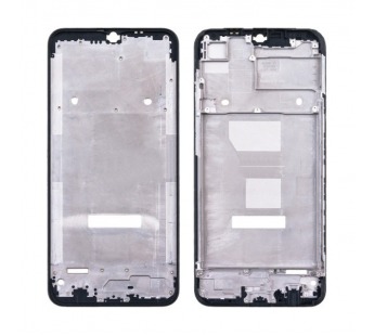 Рамка дисплея для Realme C21/C11 2021/Narzo 50i Черная (возможен дефект ЛКП)#2087571