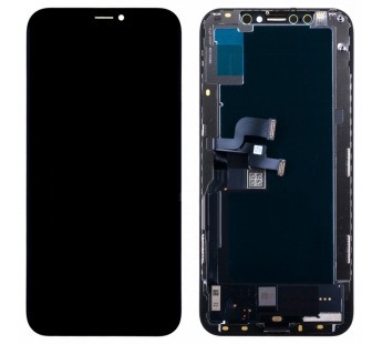 Дисплей для iPhone Xs в сборе с тачскрином Черный - (In-Cell)#2094947