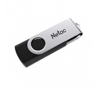 Флеш-накопитель USB 64GB Netac U505 чёрный/серебро#1775759