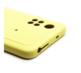 Чехол-накладка Activ Full Original Design для "Xiaomi Poco M4 Pro 4G" (yellow) (209845)#2037315