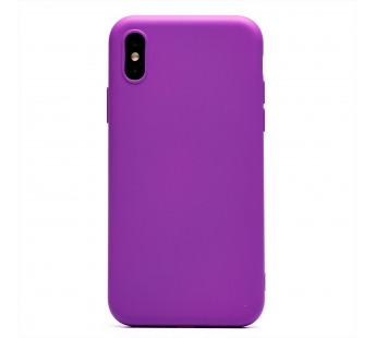 Чехол-накладка Activ Full Original Design для "Apple iPhone X/iPhone XS" (violet) (208970)#1776042