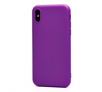 Чехол-накладка Activ Full Original Design для "Apple iPhone X/iPhone XS" (violet) (208970)#2098302