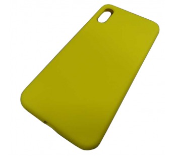                                 Чехол силиконовый Huawei Honor 8A Soft Touch желтый (без отпечатка)*#1901863