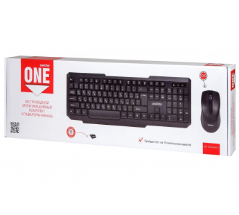 Набор Smartbuy ONE 230346AG ,черный, мультимедийный, проводной#1785746