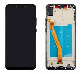 Дисплей для Huawei Nova 3 (PAR-LX1) в рамке + тачскрин (черный) (100% LCD)#1854075