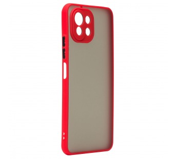 Чехол-накладка - PC041 для "Xiaomi Mi 11 Lite/Mi 11 Lite 5G/11 Lite 5G NE" (red/black) (203055)#1780139