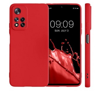 Чехол на Xiaomi Redmi Note 11 Pro / Note 12 Pro 4G Silicone Case (красный)#1793020