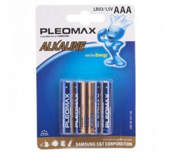 Элемент питания SAMSUNG PLEOMAX LR03 BL4 (40/400/28800)#1784904