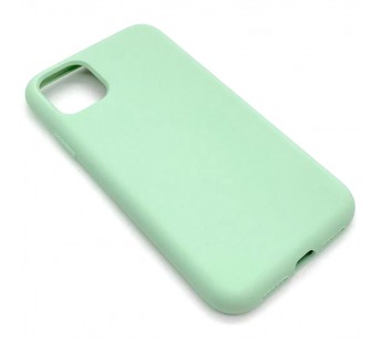 Чехол iPhone 11 Silicone Case (No Logo) №68 в упаковке Нежно-Зеленый#1849991