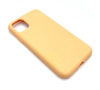 Чехол iPhone 11 Silicone Case (No Logo) №69 в упаковке Нежно-Оранжевый#1849993