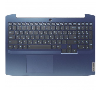 Топ-панель Lenovo Ideapad Gaming 3 15ARH05 с подсветкой синий хамелеон#1857929