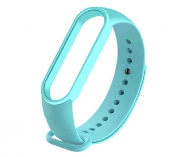 Ремешок для фитнес-браслета Xiaomi Mi Band 5 (светло-голубой)#1857492