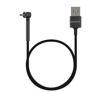 USB кабель шт.USB (A) - шт.Type-C "Maxvi" MC-11T, 2,0А, 1.0м, L-образный разъем + регулируемый держа#1783401