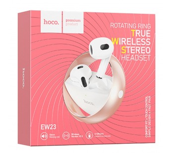 Беспроводные Bluetooth-наушники Hoco TWS EW23 Canzone (rose gold) ()#1978590