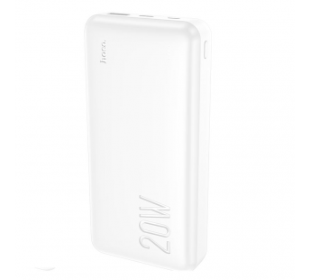 Внешний аккумулятор Hoco J87A Tacker  PD20W+QC3.0 20000mAh USB/USB Type-C (white)#1782174
