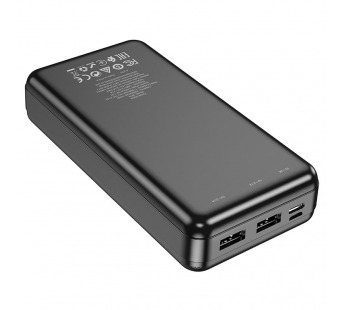 Внешний аккумулятор Hoco J91A 20000 mAh, USBx2/Type-C/Micro-USB 20 000 (black)#1782183