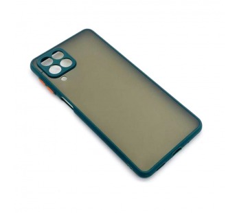 Чехол Samsung M53 (2022) Противоударный Матовый Темно-Зеленый#2100036
