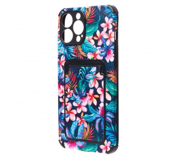 Чехол-накладка - SC284 с картхолдером для "Apple iPhone 13 Pro Max" (007) (multi color) (210485)#2086284