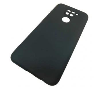                                 Чехол силиконовый Xiaomi Redmi Note 9 Silicone Cover черный#2068329