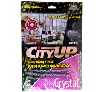 Микрофибра City UP CRISTAL Waffle 36*65#1812488