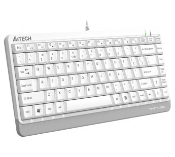 Клавиатура A4Tech Fstyler FKS11 белый/серый USB FKS11 WHITE [25.10], шт#1786121