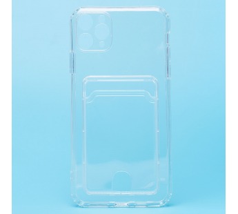 Чехол-накладка - SC276 с картхолдером для "Apple iPhone 11 Pro Max" (transparent) (210367)#1789602