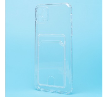 Чехол-накладка - SC276 с картхолдером для "Apple iPhone 11 Pro Max" (transparent) (210367)#2091684