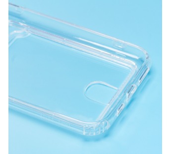 Чехол-накладка - SC276 с картхолдером для "Apple iPhone 11 Pro" (transparent) (210363)#2091679