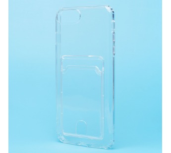 Чехол-накладка - SC276 с картхолдером для "Apple iPhone 7 Plus/iPhone 8 Plus" (transparent) (210379)#2086306