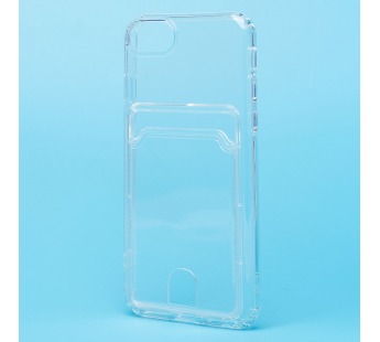 Чехол-накладка - SC276 с картхолдером для "Apple iPhone 7/iPhone 8/iPhone SE 2020" (tran (210434)#2093492