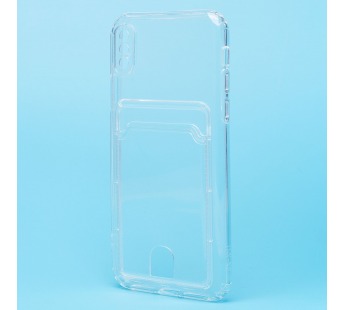 Чехол-накладка - SC276 с картхолдером для "Apple iPhone X/iPhone Xs" (transparent) (210371)#2091675
