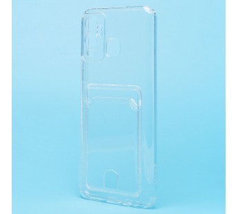 Чехол-накладка - SC276 с картхолдером для "Infinix HOT 12 Play" (transparent) (210454)#2093489