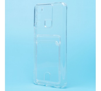 Чехол-накладка - SC276 с картхолдером для "Infinix HOT 12i" (transparent) (210455)#2093487