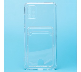 Чехол-накладка - SC276 с картхолдером для "Samsung SM-A515 Galaxy A51" (transparent) (210432)#1789585