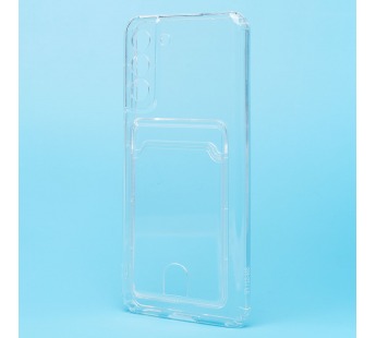 Чехол-накладка - SC276 с картхолдером для "Samsung SM-G990 Galaxy S21FE" (transparent) (210437)#2091662