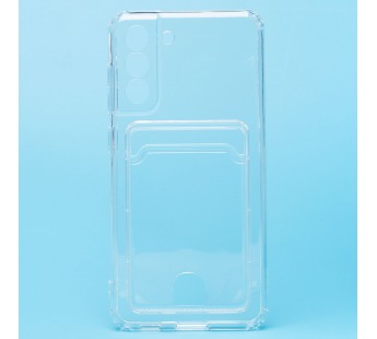 Чехол-накладка - SC276 с картхолдером для "Samsung SM-G990 Galaxy S21FE" (transparent) (210437)#1789598