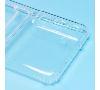 Чехол-накладка - SC276 с картхолдером для "Samsung SM-G990 Galaxy S21FE" (transparent) (210437)#2034855