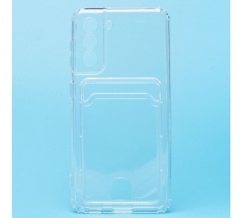Чехол-накладка - SC276 с картхолдером для "Samsung SM-G991 Galaxy S21" (transparent) (210449)#1789599