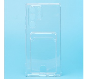 Чехол-накладка - SC276 с картхолдером для "Samsung SM-S908 Galaxy S22 Ultra" (transparent) (210440)#1789566