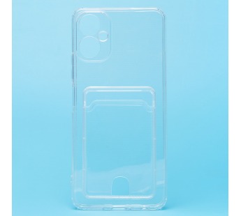 Чехол-накладка - SC276 с картхолдером для "Tecno Camon 19 Neo" (transparent) (210458)#1789568