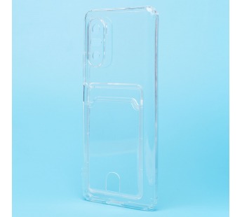 Чехол-накладка - SC276 с картхолдером для "Xiaomi Poco F3" (transparent) (210443)#2091713