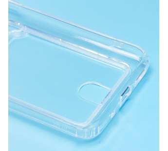 Чехол-накладка - SC276 с картхолдером для "Xiaomi Redmi 10C" (transparent) (210429)#2093483