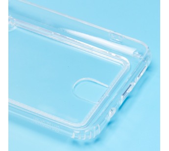 Чехол-накладка - SC276 с картхолдером для "Xiaomi Redmi Note 8 Pro" (transparent) (210445)#2091700