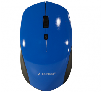 Мышь компьютерная беспроводная "Gembird" MUSW-250-2, 3кн.+колесо кнопка, 1600DPI, 2.4ГГц, синий#1788141