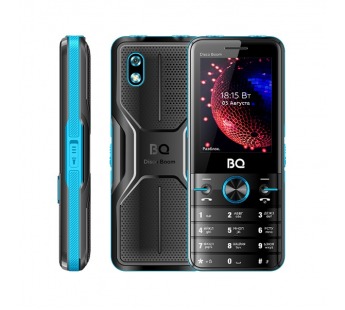 Мобильный телефон BQM-2842 Disco Boom Black+Blue#1790128